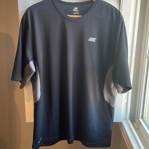 Nike black sport shirt LG